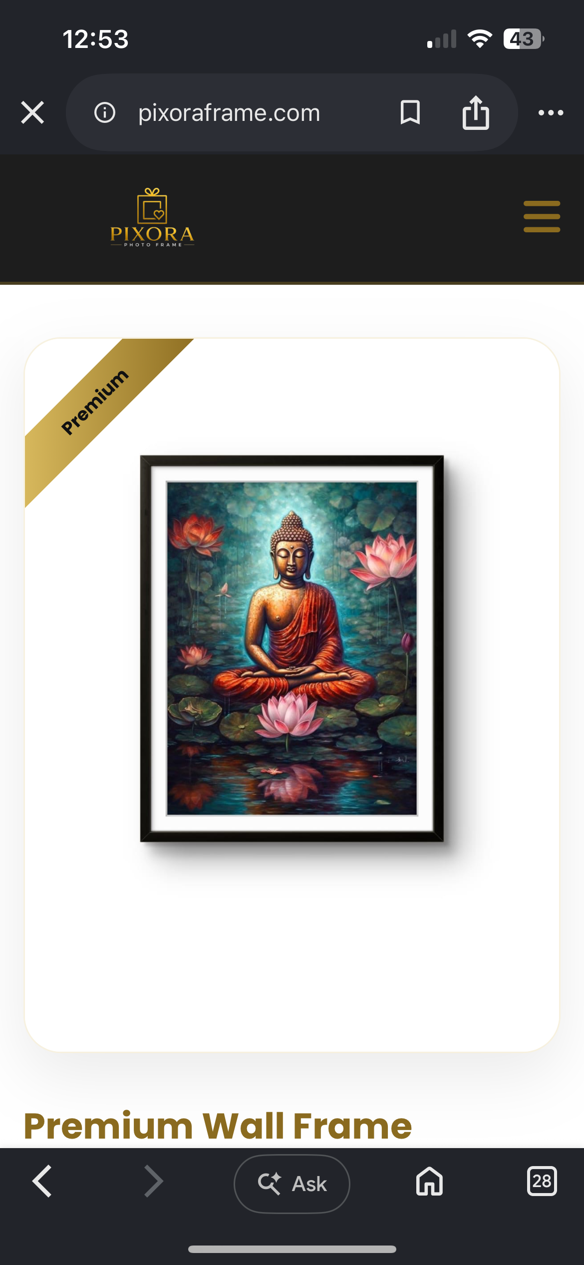 Gallery Wall Frames